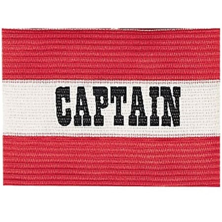Champion Sports Red Captain Soccer Arm Band 49207